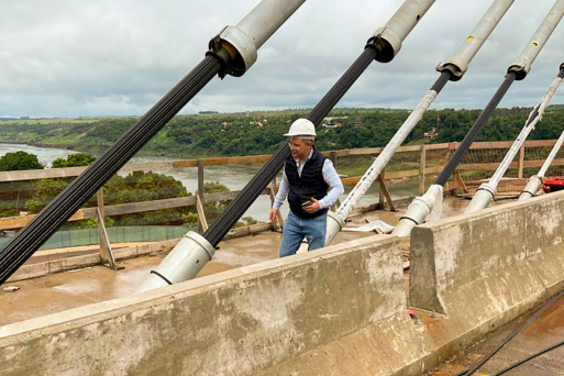 VISITA TÉCNICA NA PONTE DA INTEGRAÇÃO JAIME LERNER!