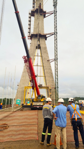 VISITA TÉCNICA NA PONTE DA INTEGRAÇÃO JAIME LERNER!